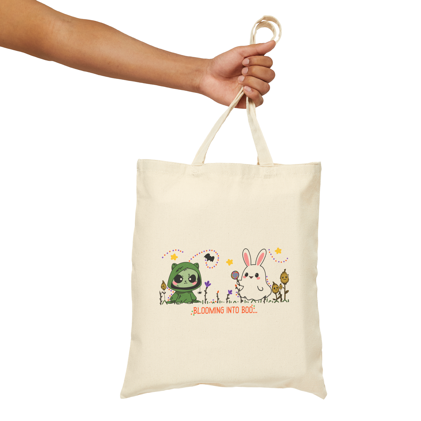 Blooming Into Boo Tote Bag