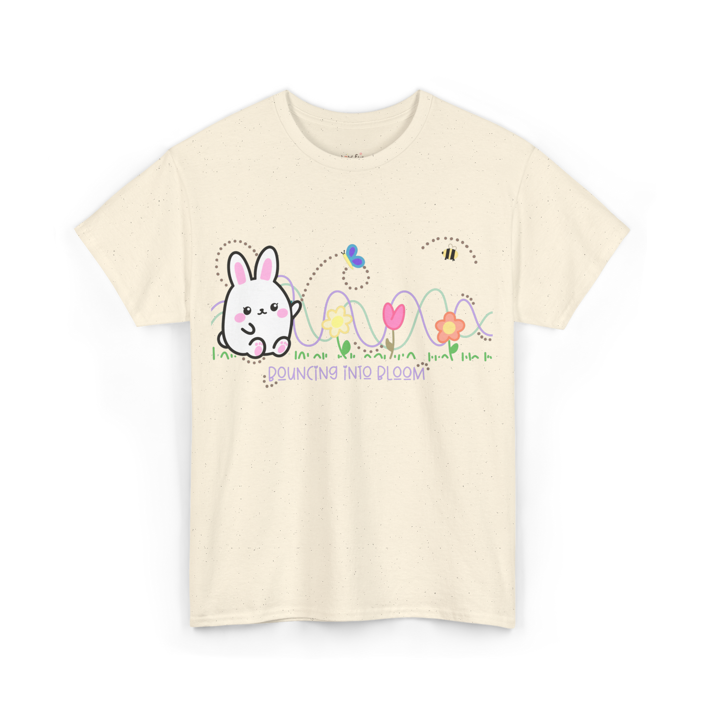 Bouncing Into Bloom Cotton Tee