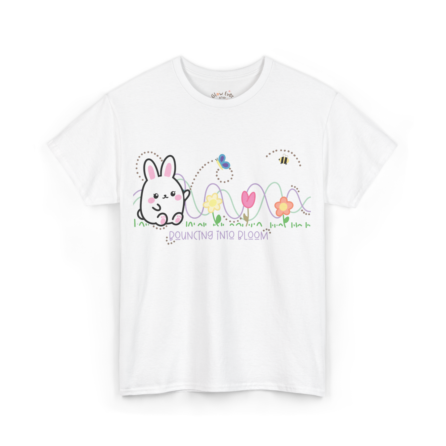 Bouncing Into Bloom Cotton Tee