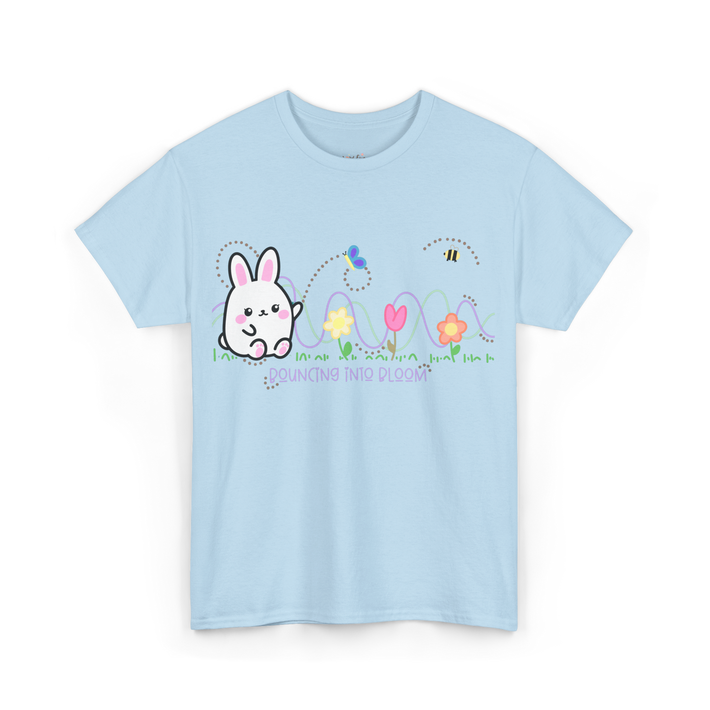 Bouncing Into Bloom Cotton Tee