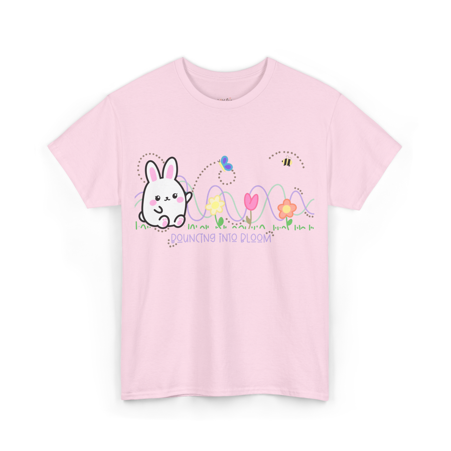 Bouncing Into Bloom Cotton Tee