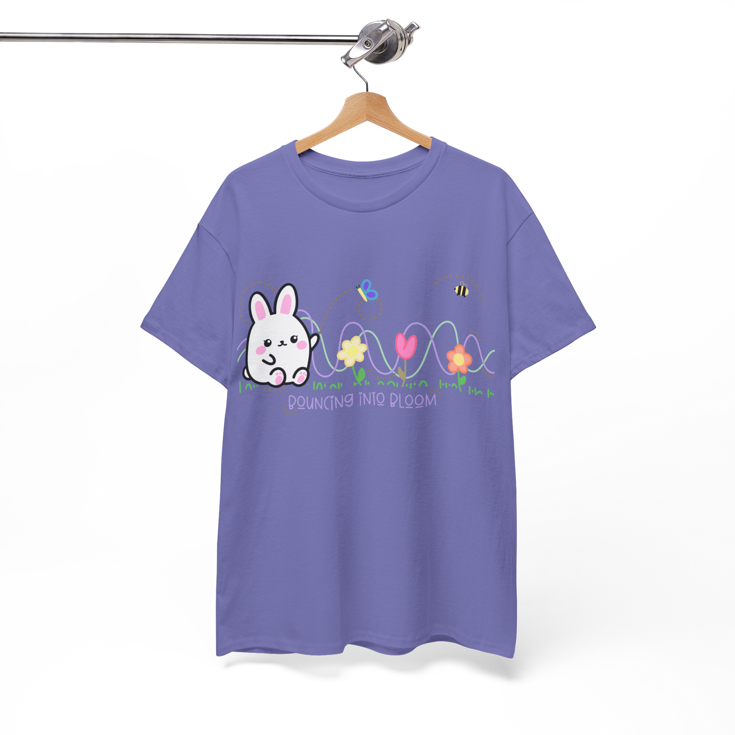Bouncing Into Bloom Cotton Tee