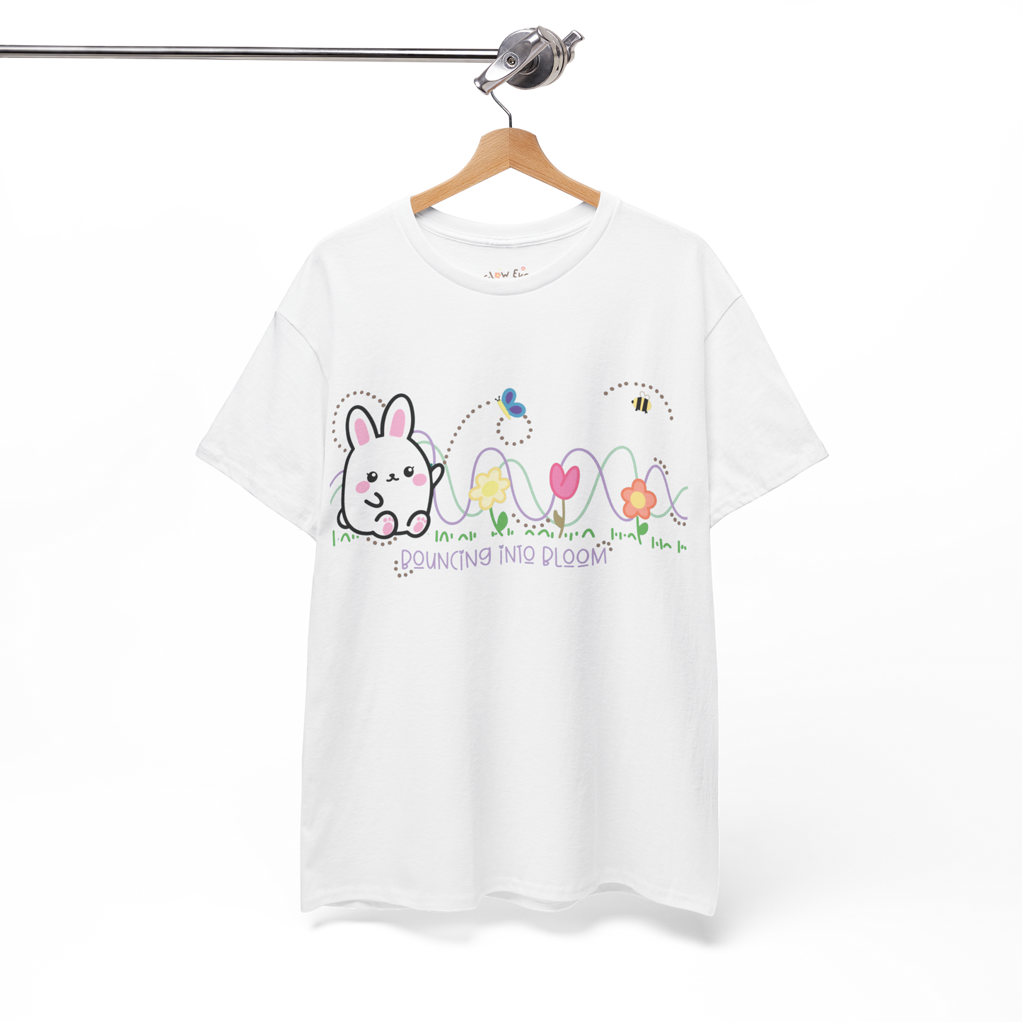 Bouncing Into Bloom Cotton Tee