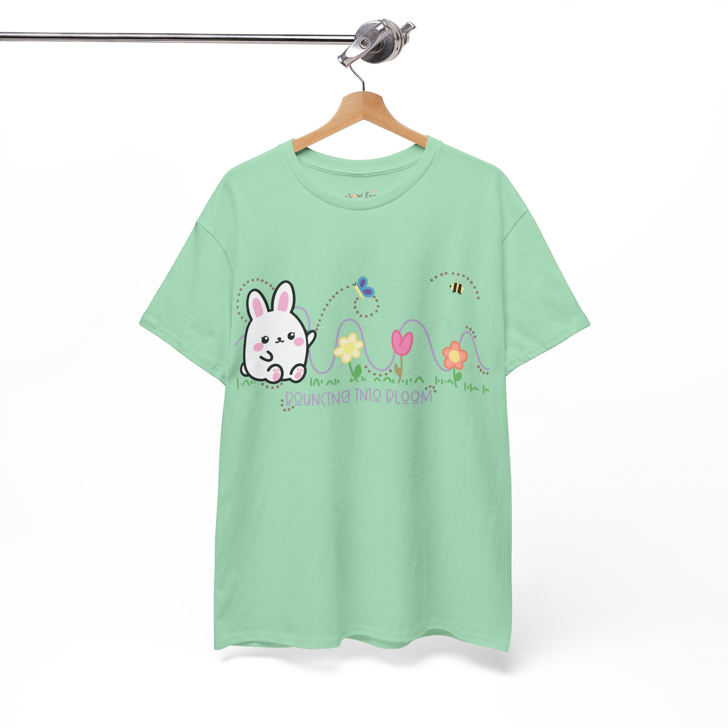 Bouncing Into Bloom Cotton Tee