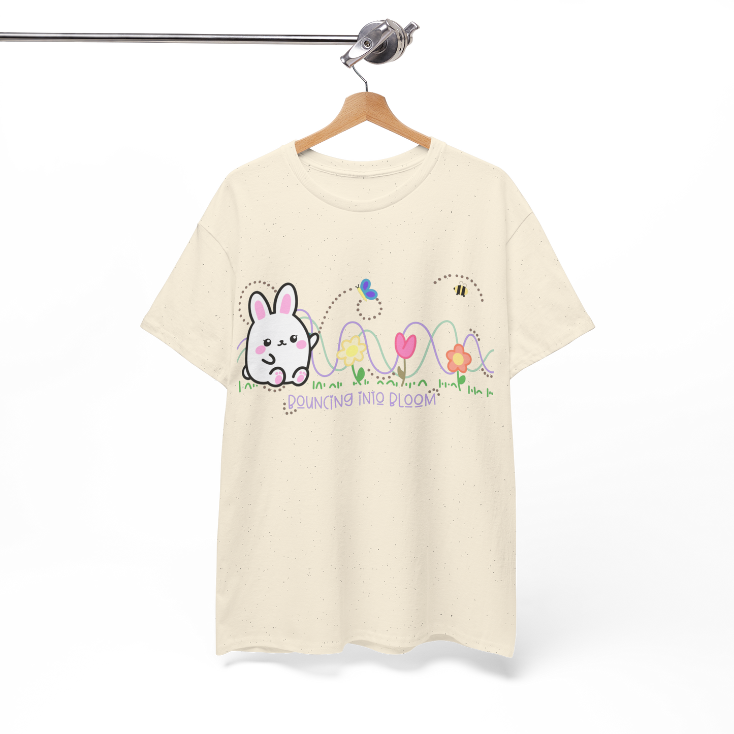 Bouncing Into Bloom Cotton Tee