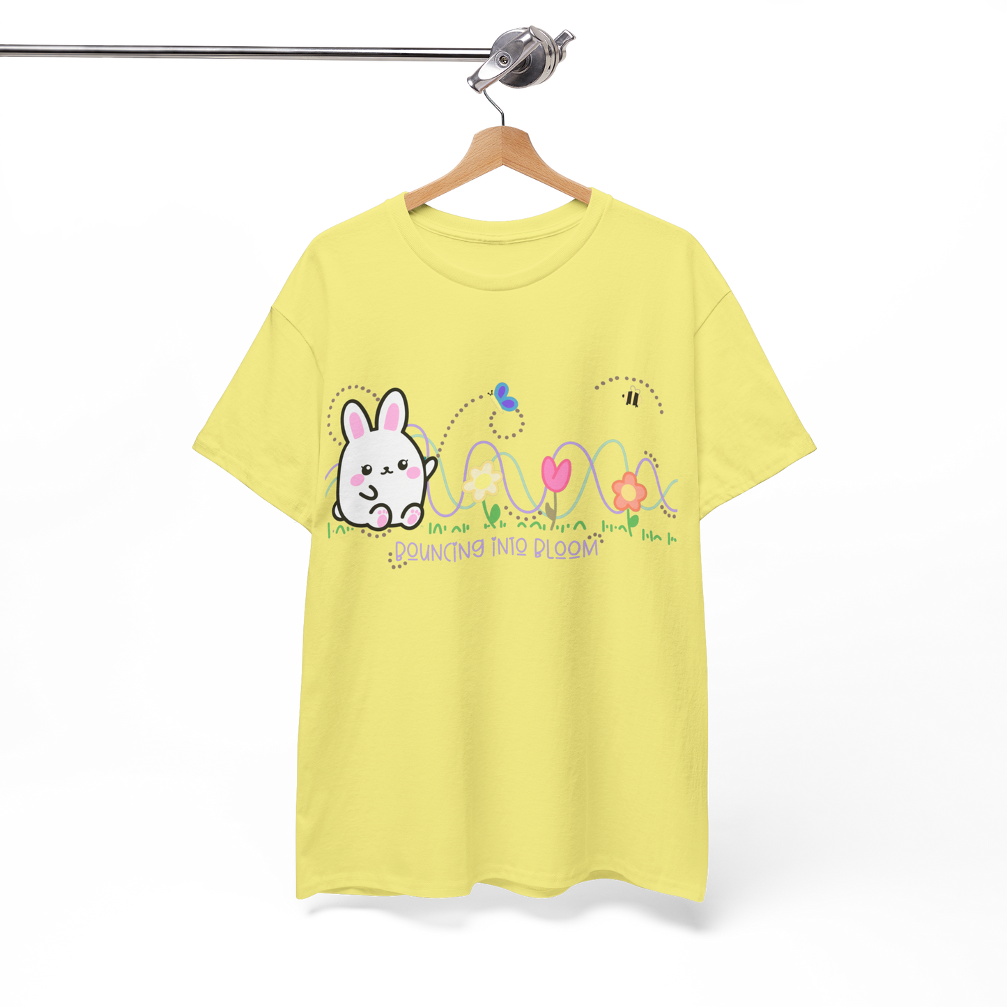 Bouncing Into Bloom Cotton Tee