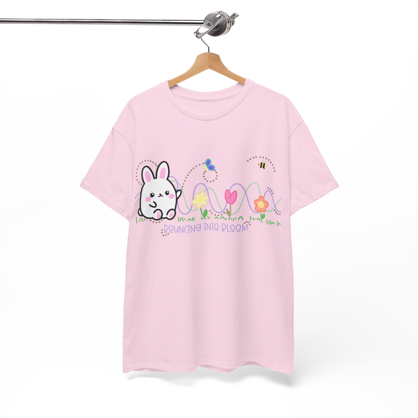 Bouncing Into Bloom Cotton Tee
