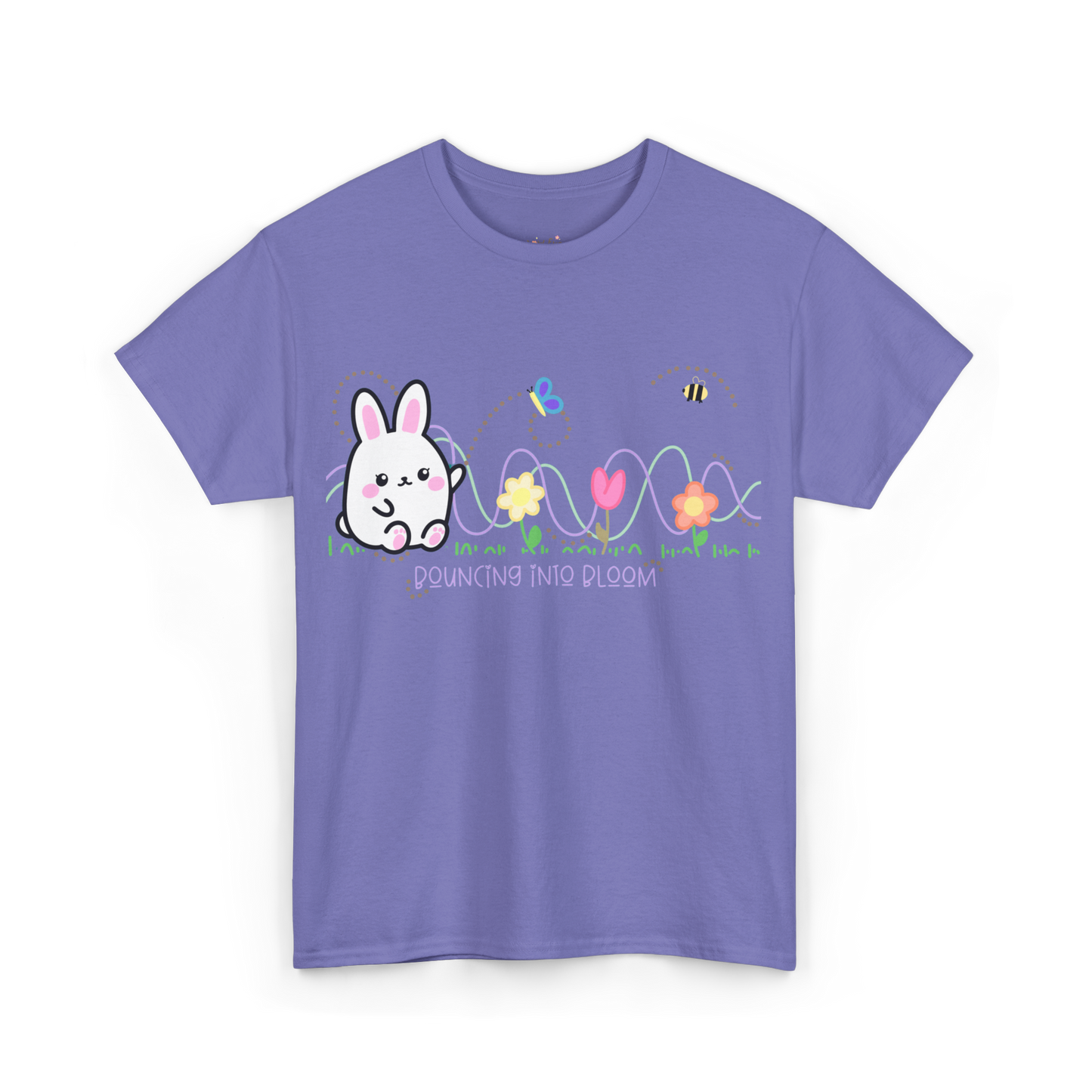 Bouncing Into Bloom Cotton Tee