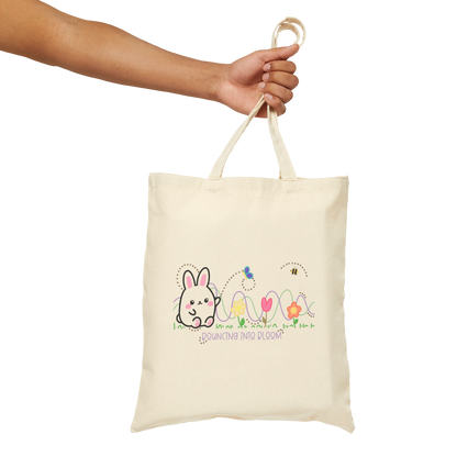 Bouncing Into Bloom Tote Bag