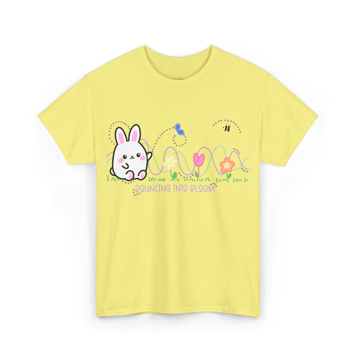 Bouncing Into Bloom Cotton Tee