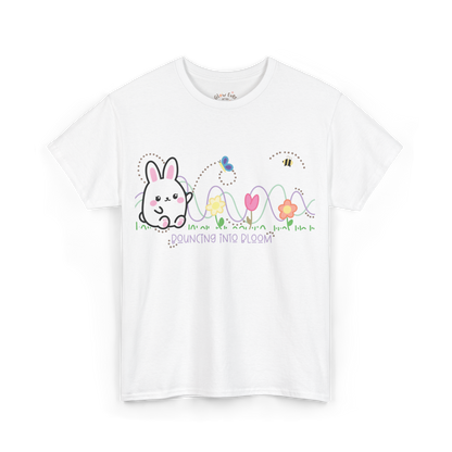 Bouncing Into Bloom Cotton Tee