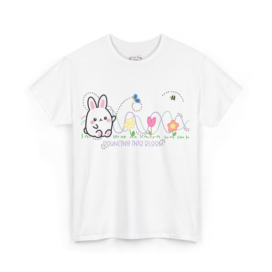 Bouncing Into Bloom Cotton Tee