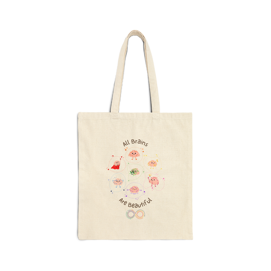 All Brains Are Beautiful Tote Bag