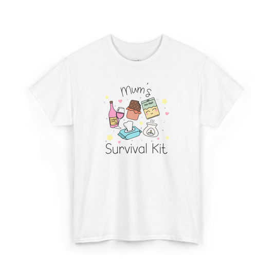 Mum's Survival Kit Cotton Tee