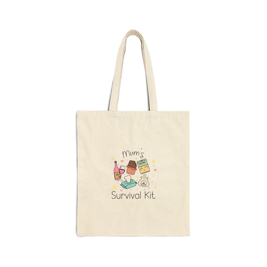 Mum's Survival Kit Tote Bag