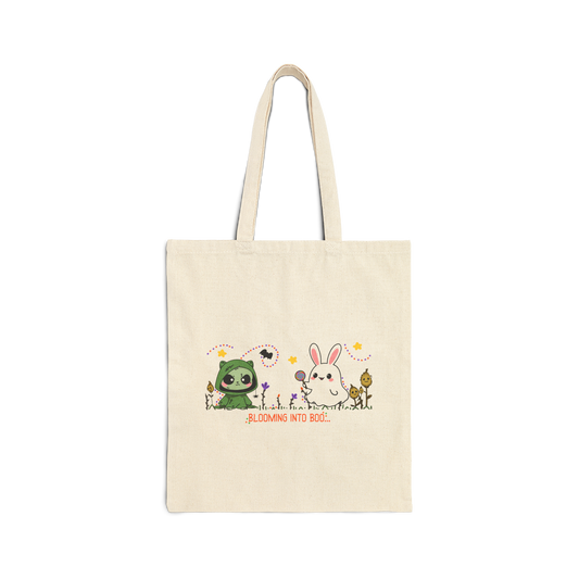 Blooming Into Boo Tote Bag