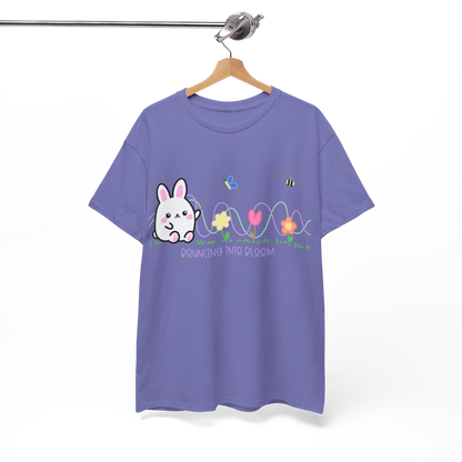 Bouncing Into Bloom Cotton Tee