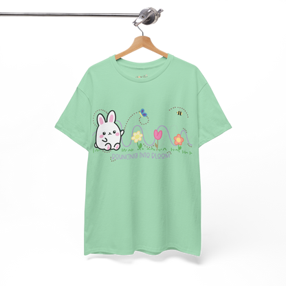 Bouncing Into Bloom Cotton Tee