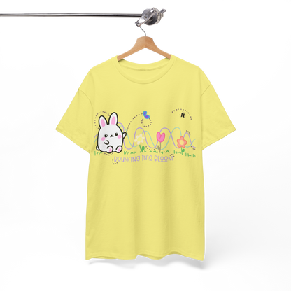 Bouncing Into Bloom Cotton Tee