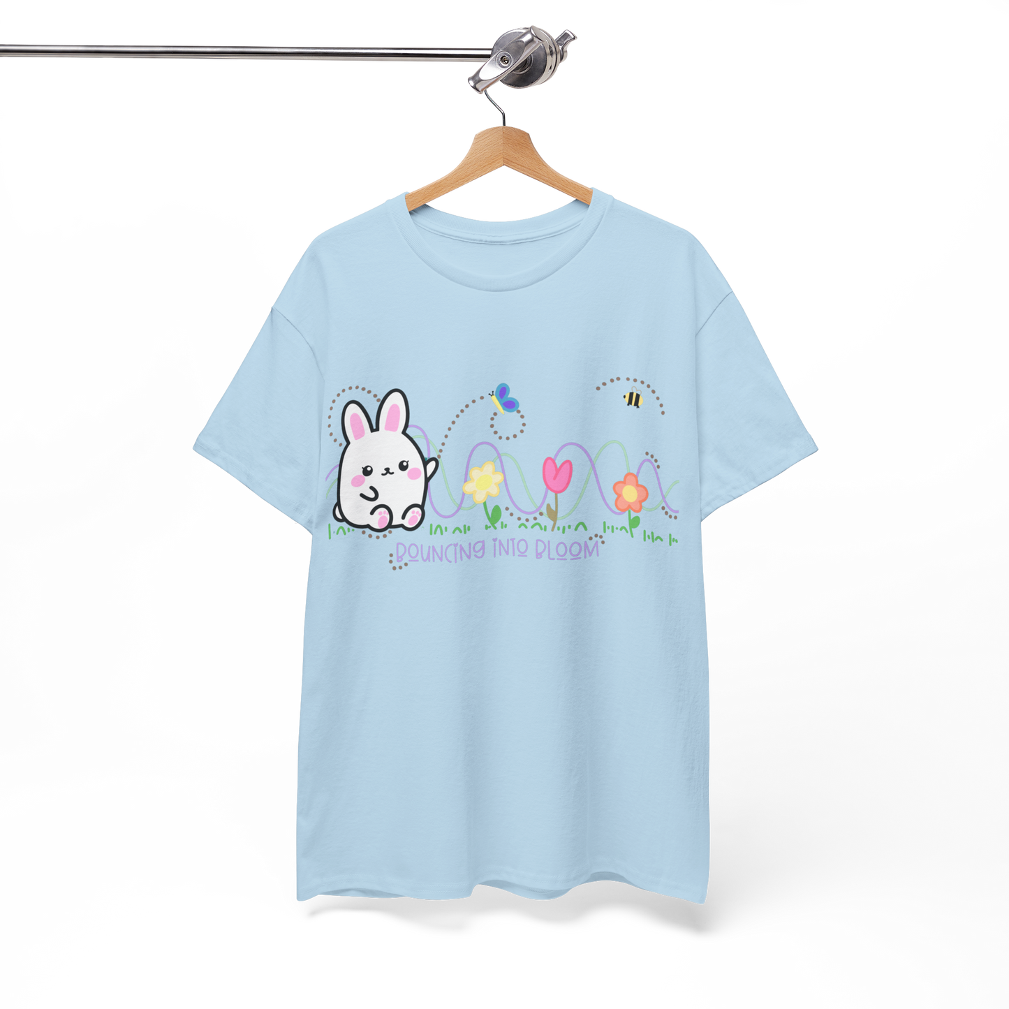 Bouncing Into Bloom Cotton Tee