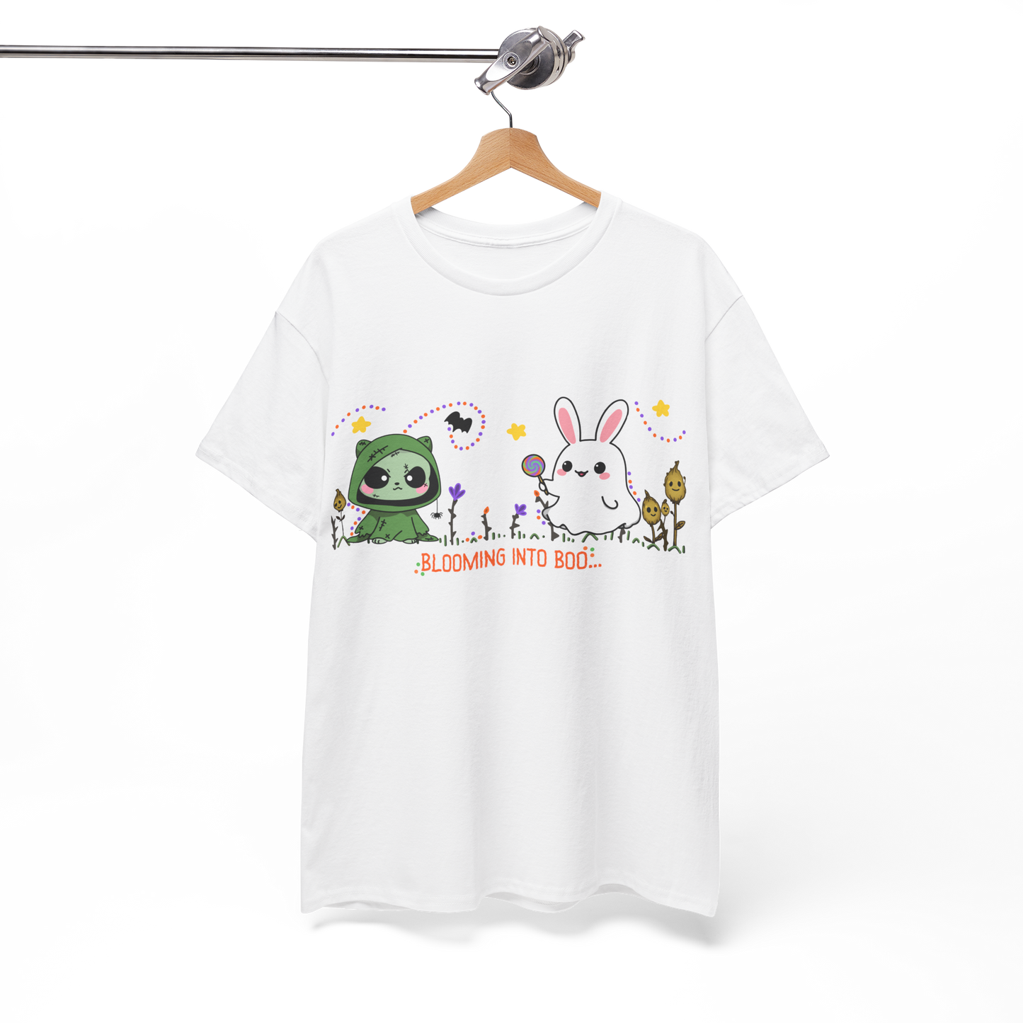 Blooming Into Boo Cotton Tee