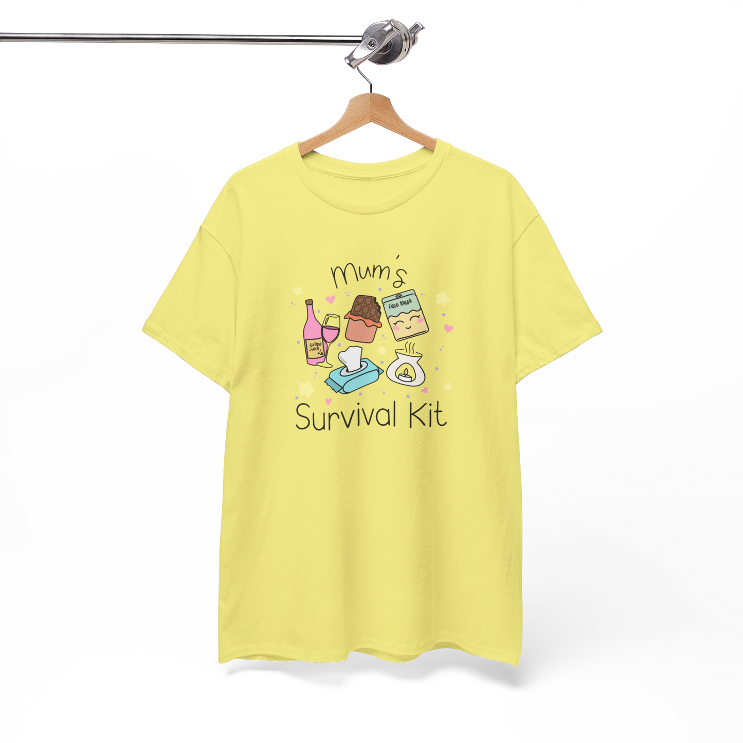 Mum's Survival Kit Cotton Tee