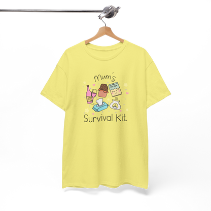 Mum's Survival Kit Cotton Tee