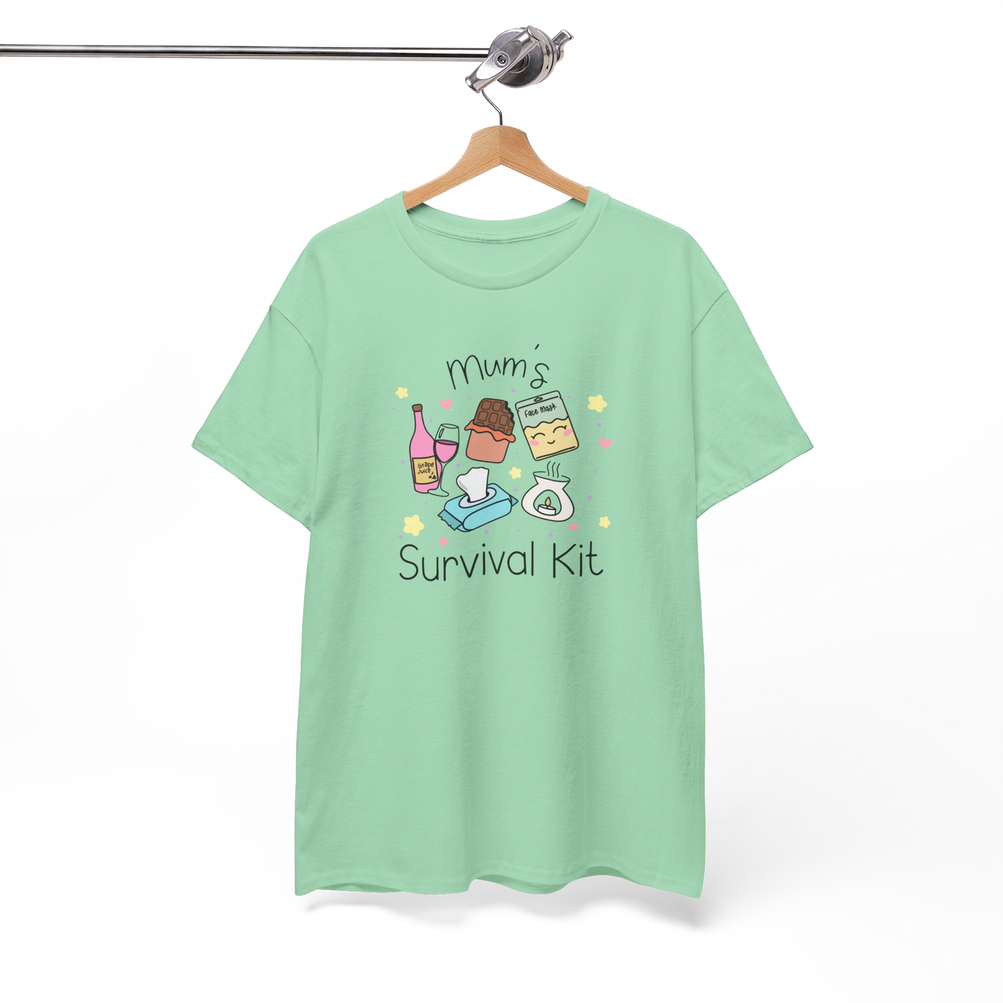 Mum's Survival Kit Cotton Tee
