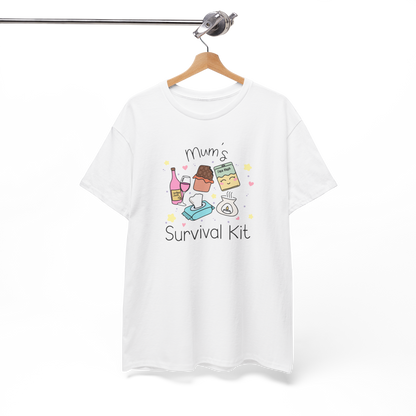 Mum's Survival Kit Cotton Tee