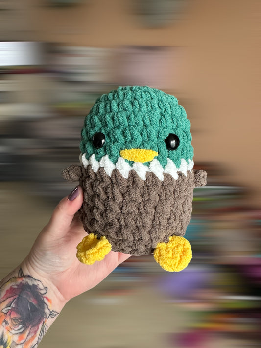 Mallard Duck Crochet Plushie