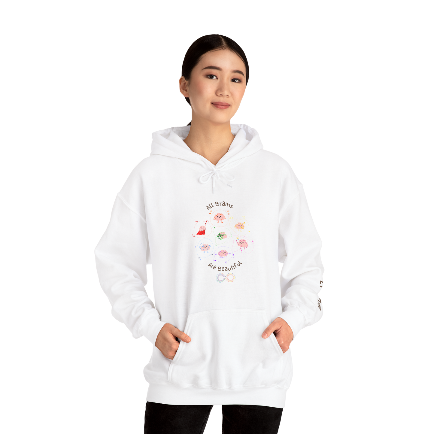 All Brains Are Beautiful Hoodie