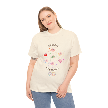All Brains Are Beautiful Cotton Tee