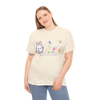Bouncing Into Bloom Cotton Tee