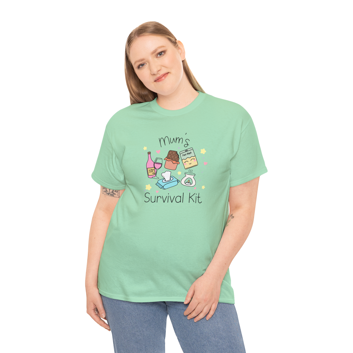 Mum's Survival Kit Cotton Tee