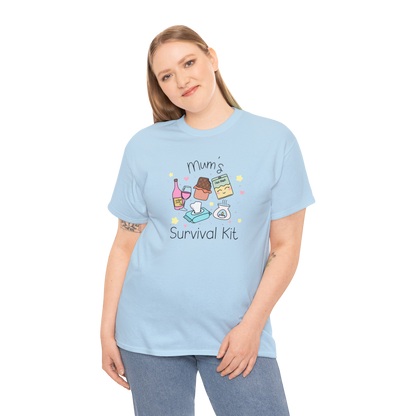 Mum's Survival Kit Cotton Tee