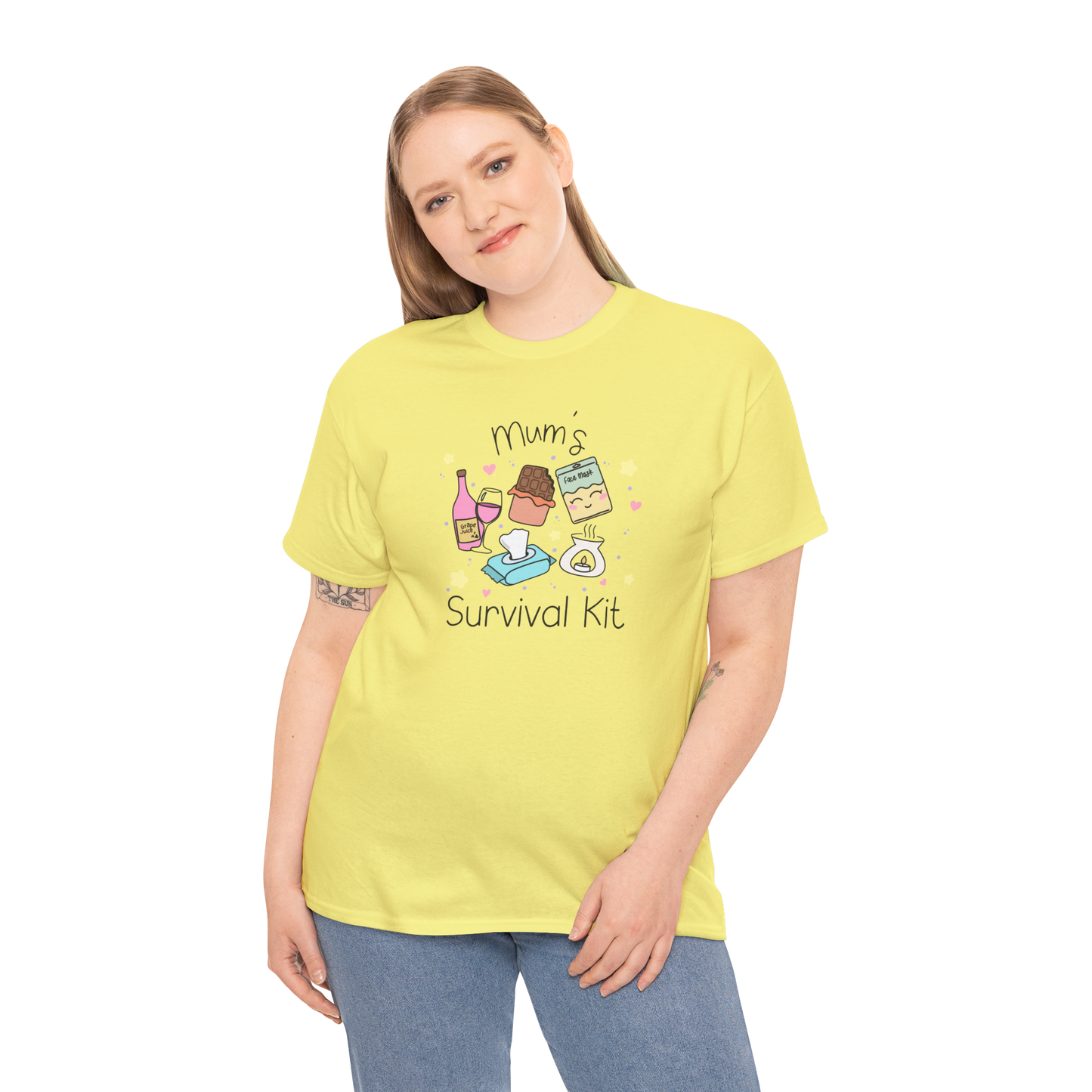 Mum's Survival Kit Cotton Tee