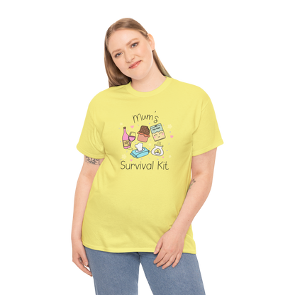 Mum's Survival Kit Cotton Tee