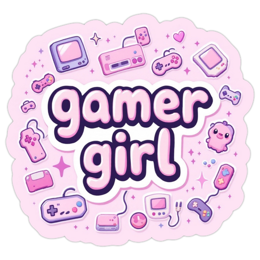 Gamer Girl Sticker