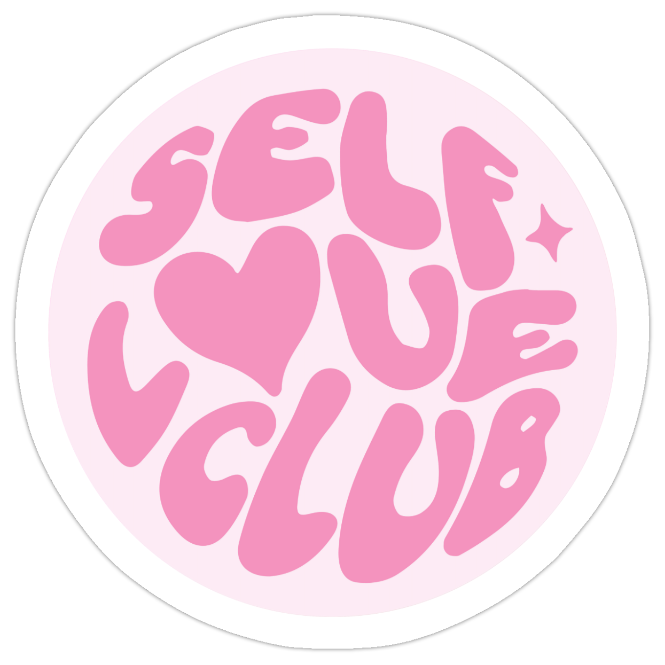 Self Love Club Sticker